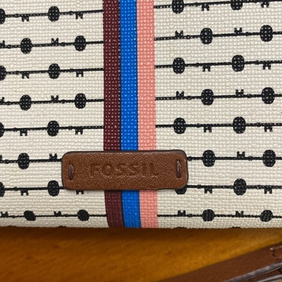 Fossil Zipper Wallet EUC - Picture 2 of 5